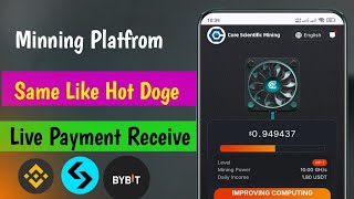 New Mining Earning Site  Best Minning Site 2024  Smae Like Hot Doge Minning  Join Now [upl. by Eneluj]