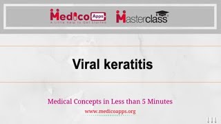 Live class on Viral keratitis Dr Suguna [upl. by Iren]