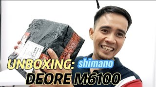 Unboxing SHIMANO DEORE M6100 [upl. by Enitsugua]