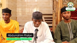 Musaffar Qiraat  Qiraat Yaqub Abdurrahim Rislan  Maitama Sule Uni Mosque [upl. by Hsaka]