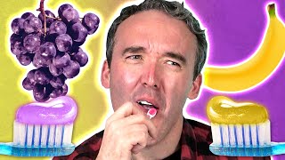 Irish People Try Weird Hismile Toothpaste Flavours [upl. by Yraek978]