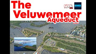 The Veluwemeer Aqueduct project Cities Skylines [upl. by Llenral86]