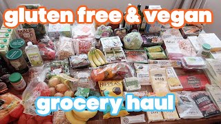 VEGAN amp GLUTEN FREE Grocery Haul  Whole Foods amp Trader Joes  Channon Rose Vlogs [upl. by Yesrod403]