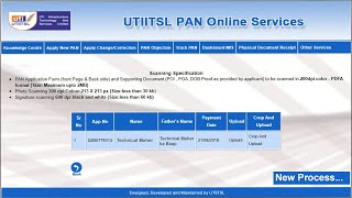 HOW TO UPLOAD PAN CARD DOCUMENT IN CSC UTI [upl. by Ecadnac552]