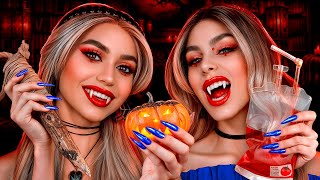 ASMR Halloween Spooky Triggers Halloween Night with the Sleepy ASMR Triggers EVER [upl. by Svirad]