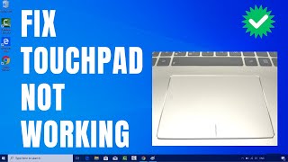 How to Fix Touchpad Not Working on Windows 10 [upl. by Celestina]