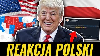 SZOKUJĄCA REAKCJA POLSKI NA WYGRANĄ TRUMPA WYBORY USA [upl. by Arihsak267]