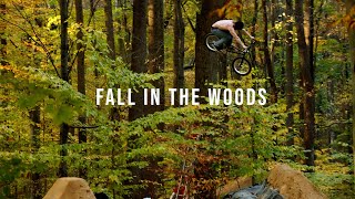 Fall in the Woods  OHara BMX Trails  Sony FX3  Bolex Super 16 [upl. by Aslehc]