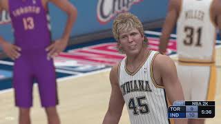 NBA 2K241999 Toronto Raptors vs Indiana Pacers [upl. by Renruojos]