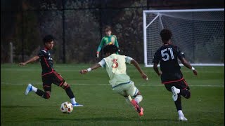 Alexito Gomez vs DC United u16 Left back  lateral izquierdo [upl. by Alvar552]