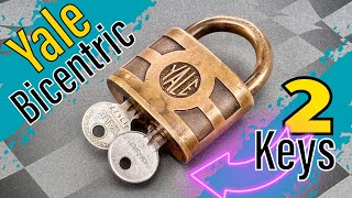 1598 Yale “Bicentric” Padlock Picked [upl. by Bainter]