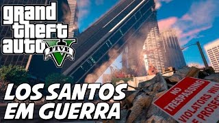 GTA V – LOS SANTOS EM GUERRA MAP MOD [upl. by Havelock]