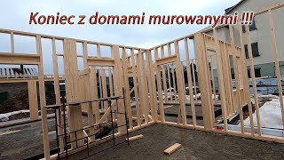 Koniec domów murowanych Gotowi do ustawiania szkieletu [upl. by O'Shee693]