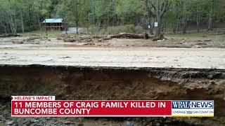 11 members of Craig family killed in Buncombe County [upl. by Ennael]