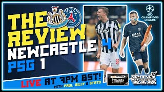 Newcastle United 4 Paris St Germain 1 Match Review [upl. by Hsaka]