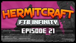 Hermitcraft FTB DRACONIUM TINKERS TESTING Ep 21 Hermitcraft FTB Infinity  iJevin [upl. by Yeuh484]