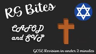 CAFOD and SVP  GCSE RS Bites [upl. by Krista]