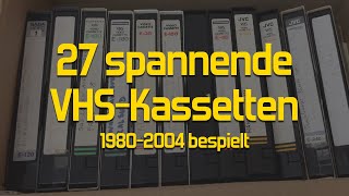 ReFind 040  VHS Kassetten von 19802004 [upl. by Neils997]