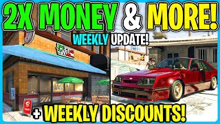 GTA Online WEEKLY UPDATE 2X Money amp More [upl. by Angie]