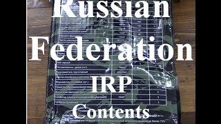 MRE Review Russian Federation Individual Food Ration IRP Contents [upl. by Halika975]