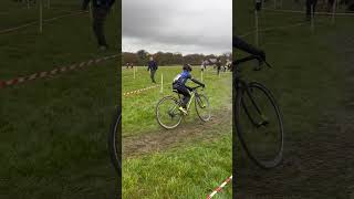 Cheshire showgrounds cyclocross 2024 biking cyclocross NCCJ bikeshorts cycling [upl. by Nojid]