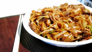 How to make Stirfried rice noodle with beef [upl. by Barra]