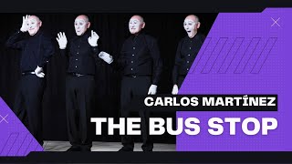 The Bus Stop by Spanish mime actor Carlos Martínez [upl. by Timothea886]