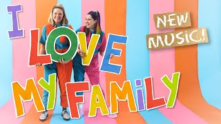 Kids Family Fun Song  I Love My Family  Whistle amp Trick [upl. by Winebaum]