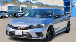 Certified 2022 Honda Civic Houston TX Missouri City TX 78645A [upl. by Aihseuqal440]