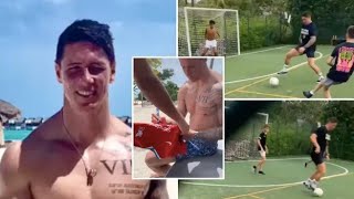 Liverpool Fans Run Into Fernando Torres On Holidayfootball [upl. by Hally]