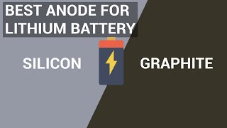 Silicon Anodes Advantage over Graphite  NextGen LithiumIon Battery Technology [upl. by Houghton]