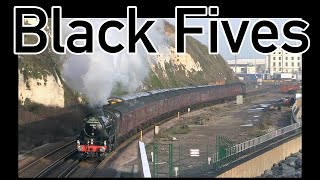 Black 5 Steam Locomotive Compilation [upl. by Elocn]