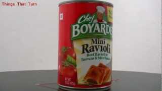 Chef Boyardee Mini Ravioli 2012  Food Museum [upl. by Abla]