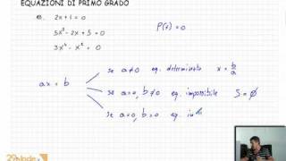 Videolezione matematica Equazioni algebriche  Lezioni di matematica online di 29elodeit [upl. by Rogerson69]