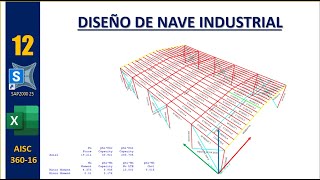 DISEÑO DE NAVE INDUSTRIAL [upl. by Gail271]