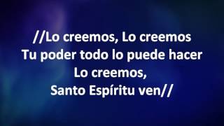 Santo Espiritu Ven con letra By Christine D´Clar [upl. by Akcinahs]