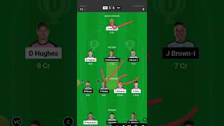 SIX vs HEA Dream11 Prediction Playing XI BBL Fantasy Cricket Tips [upl. by Clarey94]