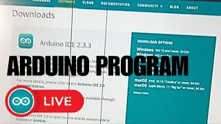 Power Process is live How to download Arduino software [upl. by Ahsaelat]