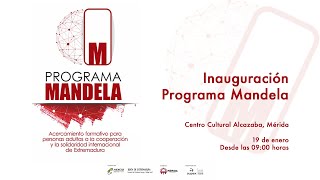 INAUGURACIÓN “PROGRAMA MANDELA” 2024 [upl. by Ilene638]