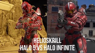 Helioskrill in Halo 5 vs Halo Infinite  Which is better [upl. by Travus27]