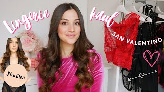 LINGERIE SEXY per SAN VALENTINO 🌹 Nuditta Try on Haul [upl. by Ruosnam]