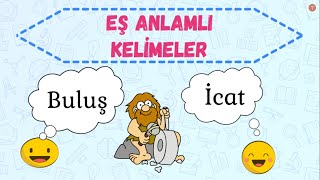 EŞ ANLAMLI KELİMELER [upl. by Swithbert]