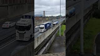 Truck Action from the Westlink Belfast 04102024 [upl. by Bautista]