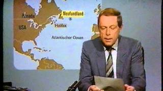 ARD ZDF Vormittagsprogramm Heute Siegfried Andrich Programmansage 16021982 Video 2000 [upl. by Llemert999]