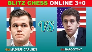 Magnus Carlsen vs Daniel Naroditsky  Blitz Chess 30  August 21 2024  chesscom [upl. by Flanna615]