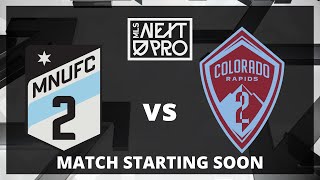 LIVE STREAM MLS NEXT PRO MNUFC2 vs Colorado Rapids 2  July 26 2024 [upl. by Alwitt]