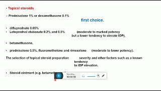 treatment of anterior uveitis [upl. by Leumel25]