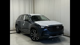 2025 Mazda CX50 GT Turbo AWD INGOT BLUE MICA  BLACKCAMEL Review  Park Mazda [upl. by Aicenev]