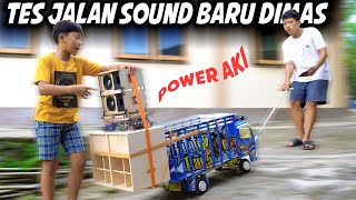 SOUND BARU DIMAS GANTI POWER DAN TES JALAN PAKAI TRUK TERNYATA SUARANYA MAKIN HOREG [upl. by Notelrahc446]