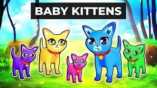 Playing as a BABY KITTEN in Roblox [upl. by Linneman459]